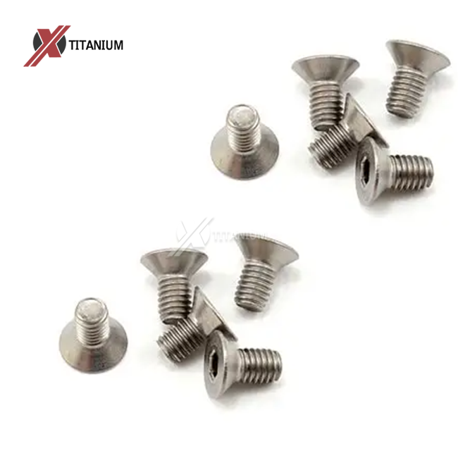 CSK Titanium Screws M3x6mm